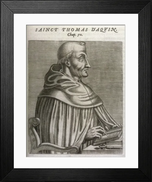 Framed Print : Thomas Aquinas Framed Print : Thomas Aquinas