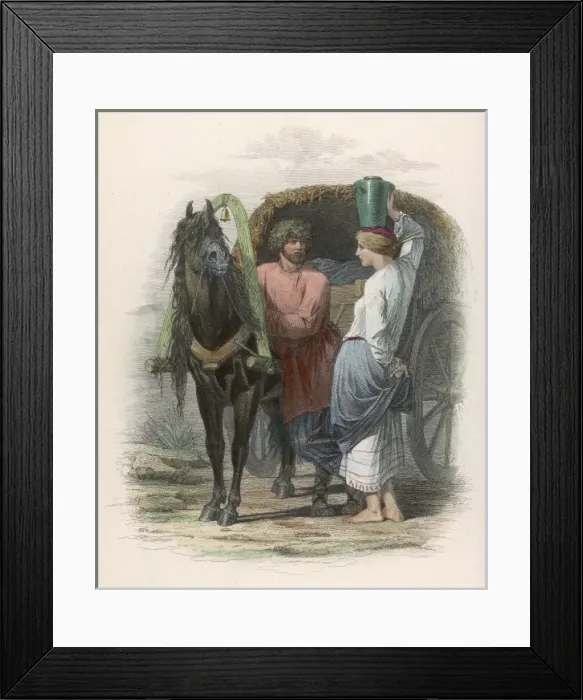 Framed Print : Racial Types / Russia Framed Print : Racial Types / Russia