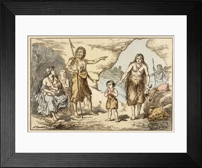 Framed Print : Cave Dwellers  /  Orders
