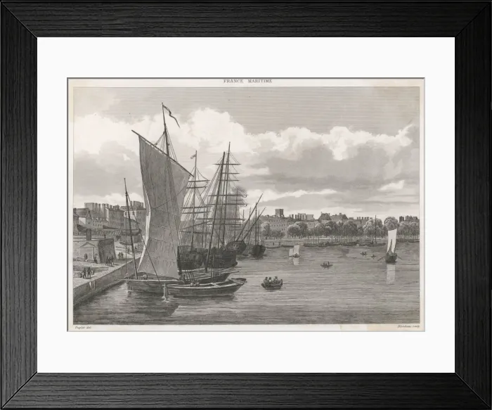 Framed Print : France / Nantes Framed Print : France / Nantes