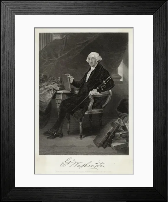 Framed Print : G Washington  /  Chappel