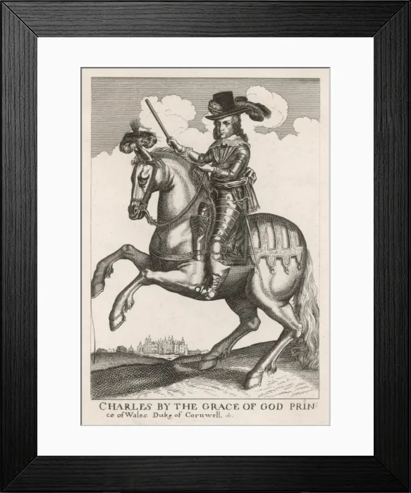 Framed Print : Charles Ii, British King Framed Print : Charles Ii, British King