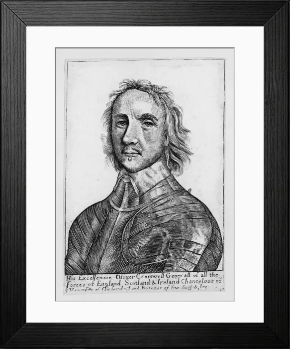 Framed Print : Oliver Cromwell Framed Print : Oliver Cromwell
