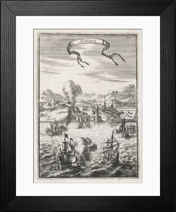 Framed Print : Cuba / Havana from Sea Framed Print : Cuba / Havana from Sea