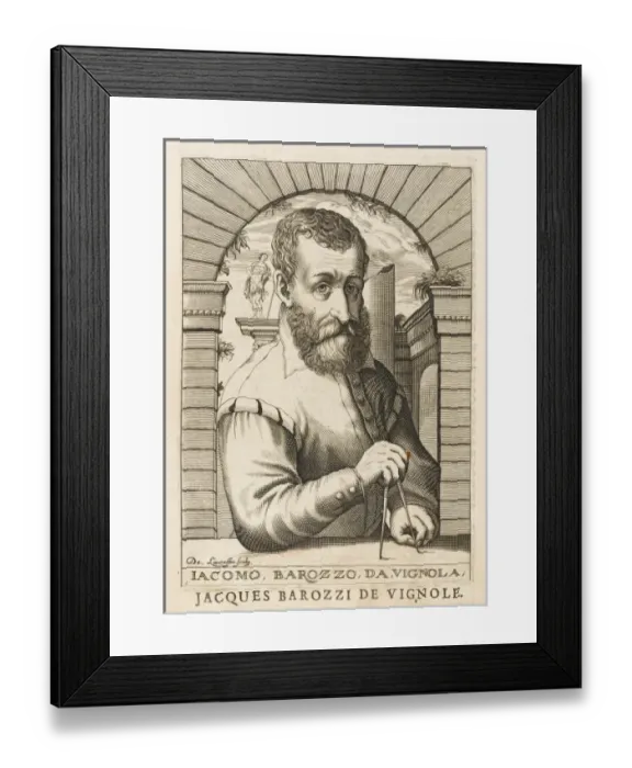 Framed Print : Giacomo Barozzi Framed Print : Giacomo Barozzi