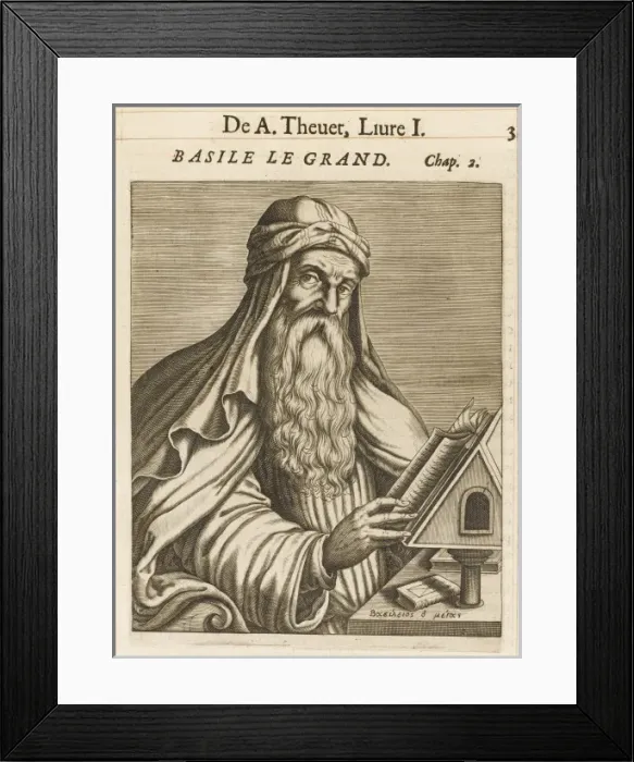 Framed Print : Saint Basil of Caesarea Framed Print : Saint Basil of Caesarea