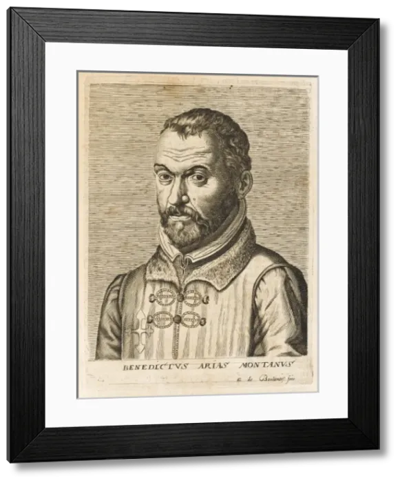 Framed Print : Benito Aria Montano Framed Print : Benito Aria Montano