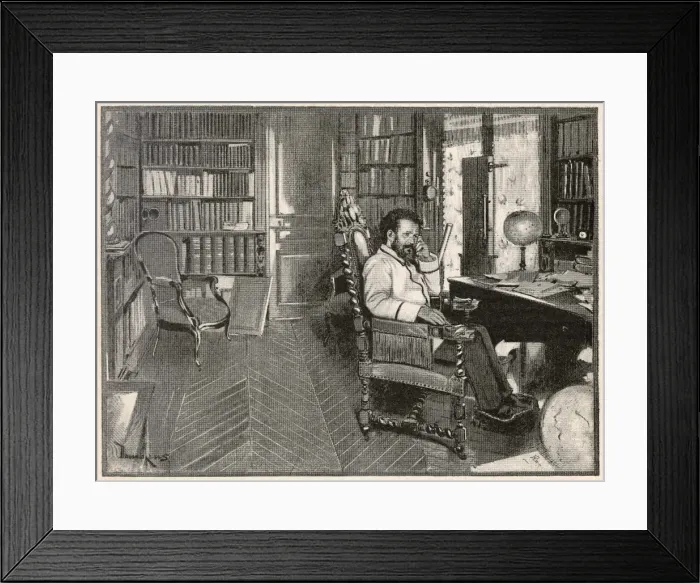 Framed Print : FLAMMARION (1842 - 1925) Framed Print : FLAMMARION (1842 - 1925)