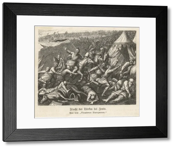 Framed Print : Ottoman Wars / Zenta Framed Print : Ottoman Wars / Zenta