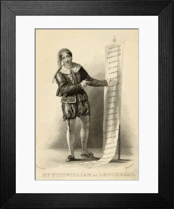 Framed Print : Music / Opera / Mozart Framed Print : Music / Opera / Mozart