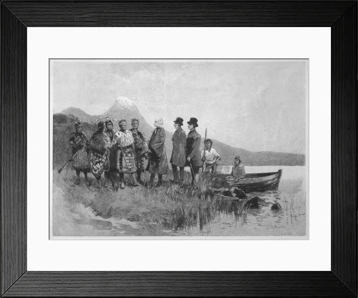 Framed Print : Events / New Zealand / 1809 Framed Print : Events / New Zealand / 1809