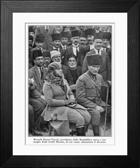 Framed Print : ATATURK (1881 - 1938) Framed Print : ATATURK (1881 - 1938)