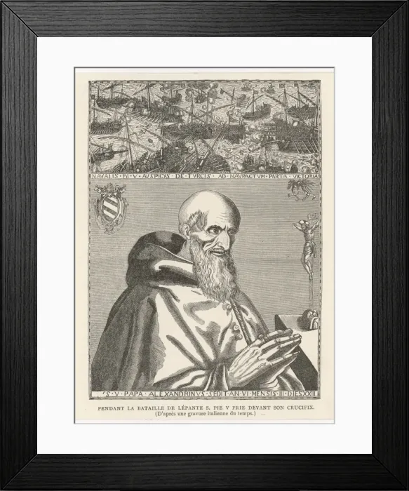Framed Print : Battle of Lepanto 1571 Framed Print : Battle of Lepanto 1571