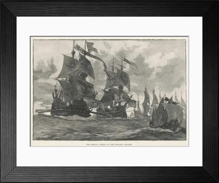 Framed Print : Events / War / Anglo-Spanish Framed Print : Events / War / Anglo-Spanish