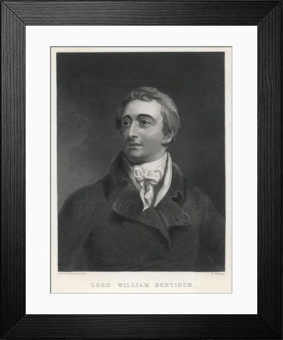 Framed Print : BENTINCK (1774 - 1839) Framed Print : BENTINCK (1774 - 1839)