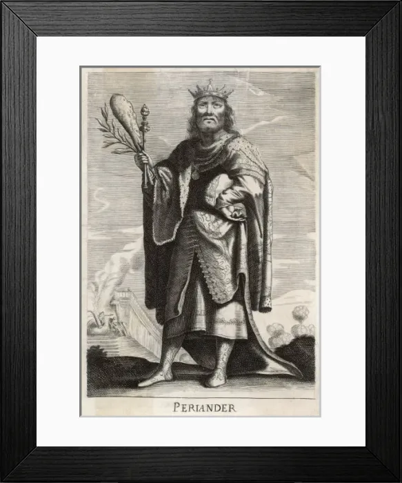Framed Print : Periander, Greek Royalty Framed Print : Periander, Greek Royalty