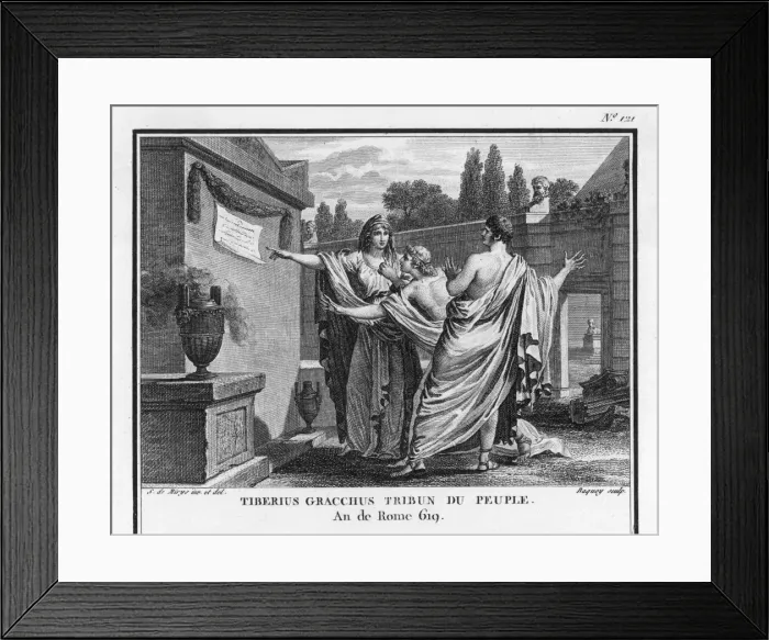 Framed Print : T. Gracchus, Tribune Framed Print : T. Gracchus, Tribune