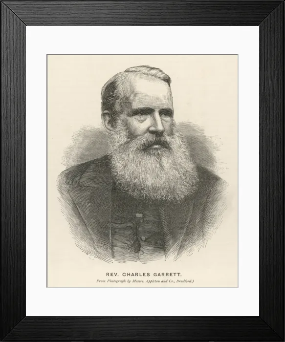 Framed Print : Rev Charles Garrett Framed Print : Rev Charles Garrett