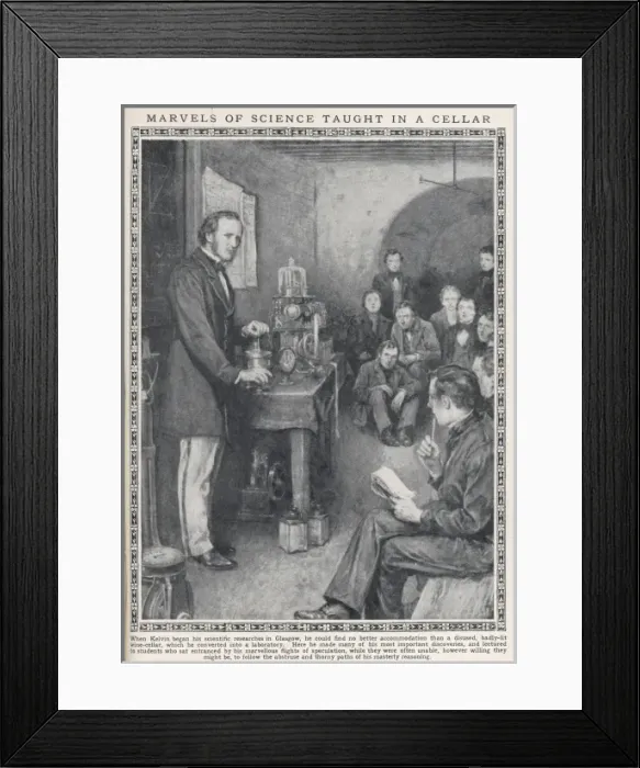 Framed Print : Science / Kelvin Framed Print : Science / Kelvin