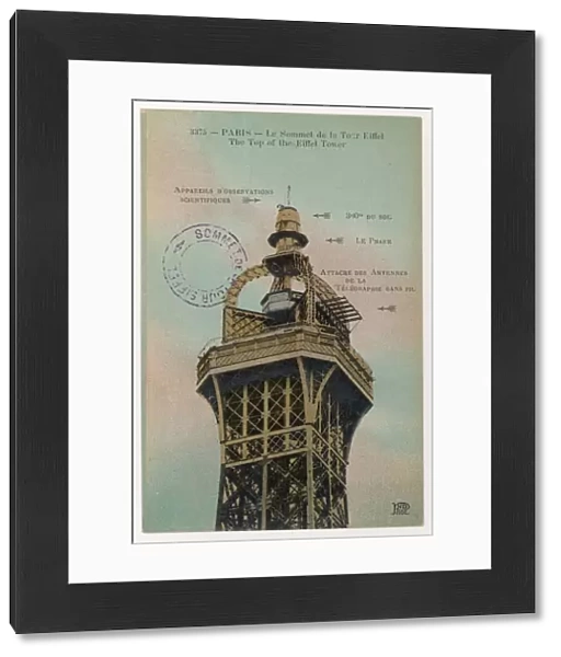 Paris  /  Eiffel Tower 1921