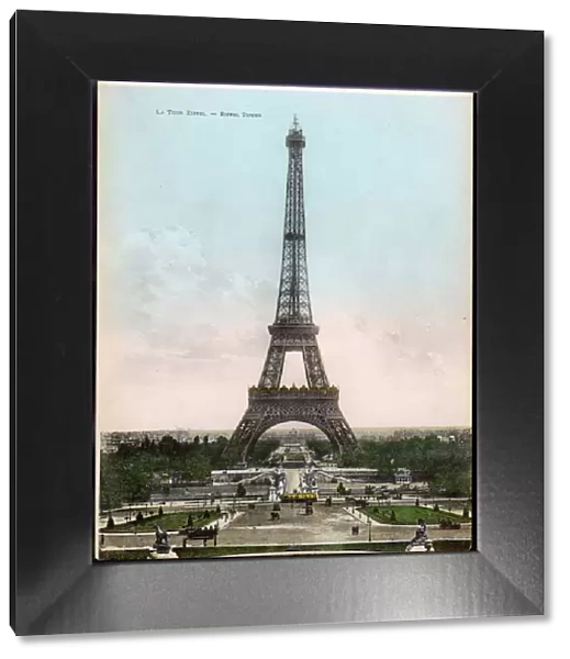 Paris  /  Eiffel Tower C1905