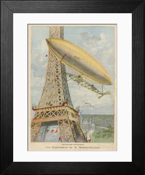 Framed Print : Paris / Eiffel Tower 1901 Framed Print : Paris / Eiffel Tower 1901