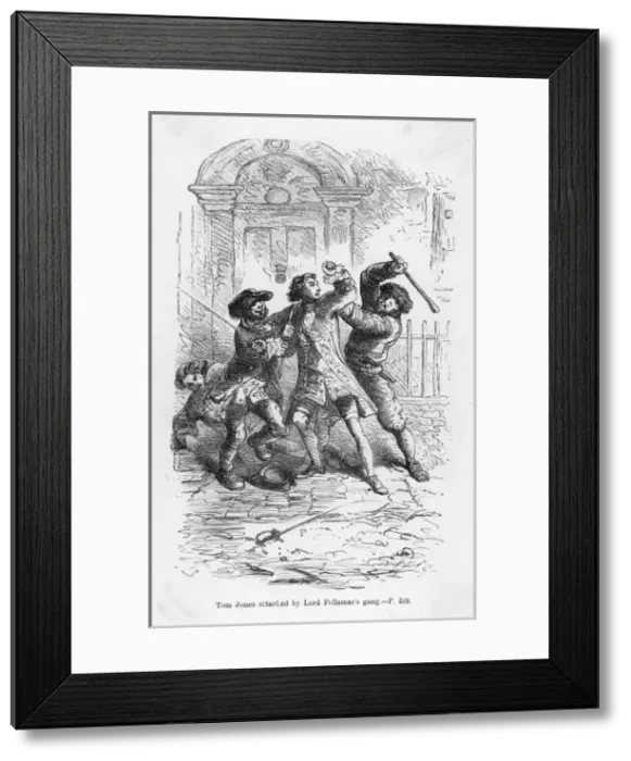 Framed Print : Fielding / Tom Jones / Fight Framed Print : Fielding / Tom Jones / Fight