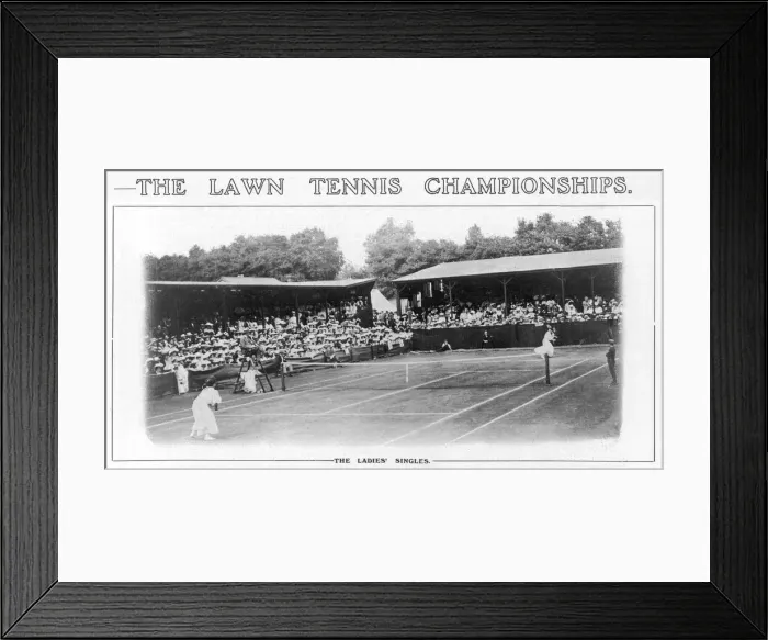 Framed Print : Ladies Singles / Wimbledon Framed Print : Ladies Singles / Wimbledon