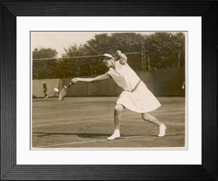 Framed Print : Sport / Tennis / Beckingham Framed Print : Sport / Tennis / Beckingham