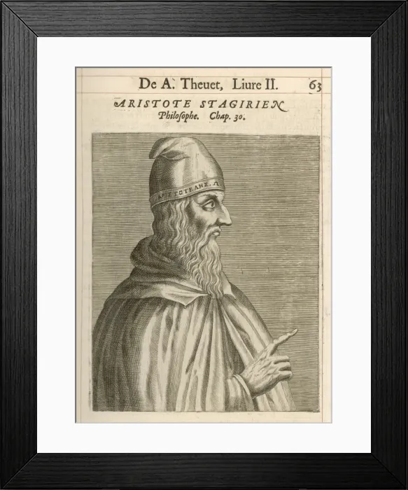 Framed Print : ARISTOTLE Greek philosopher Framed Print : ARISTOTLE Greek philosopher