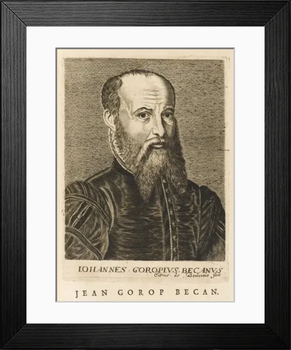 Framed Print : JAN BECAN Dutch physician Framed Print : JAN BECAN Dutch physician