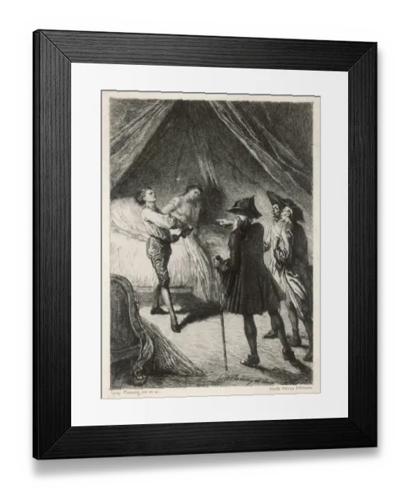 Framed Print : Prevost / Manon Lescaut Framed Print : Prevost / Manon Lescaut