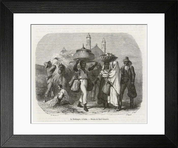Framed Print : Selling Bread in Cuba Framed Print : Selling Bread in Cuba