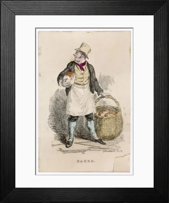 Framed Print : Street Trade / Bread Framed Print : Street Trade / Bread