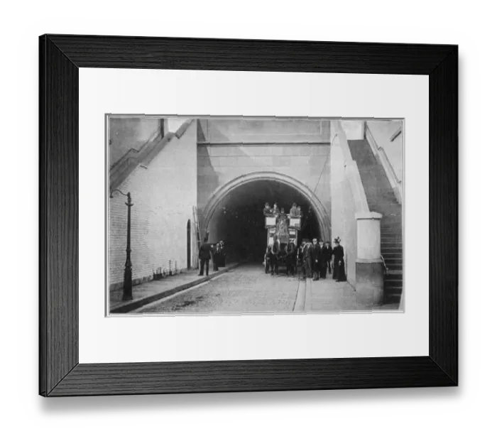 Framed Print : Transport / Tunnels Framed Print : Transport / Tunnels