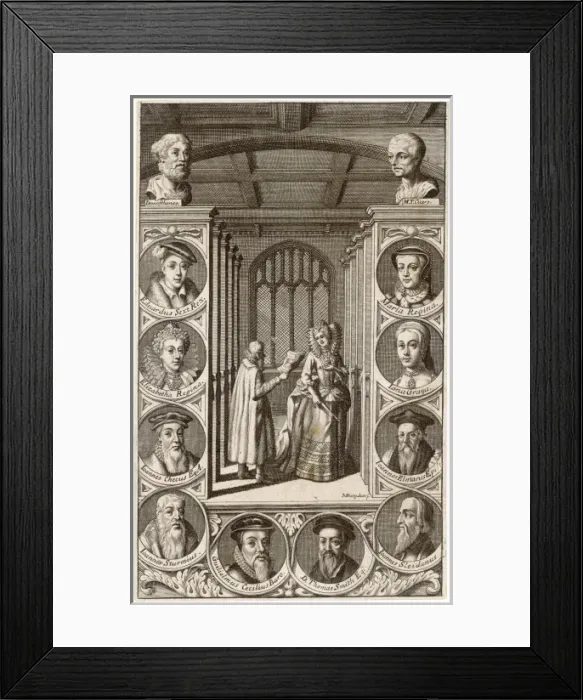 Framed Print : Roger Ascham Framed Print : Roger Ascham