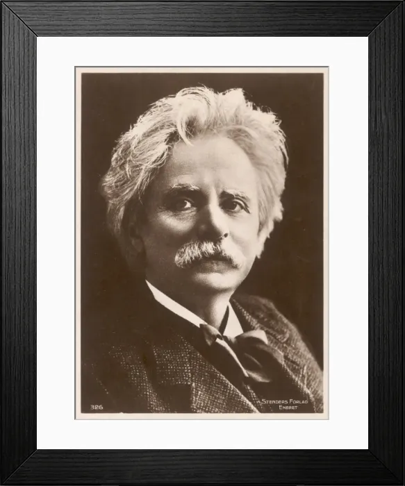 Framed Print : Edvard Hagerup Grieg Framed Print : Edvard Hagerup Grieg