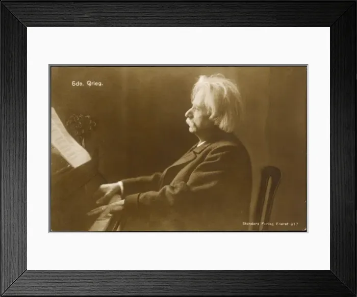 Framed Print : Edvard Hagerup Grieg Framed Print : Edvard Hagerup Grieg