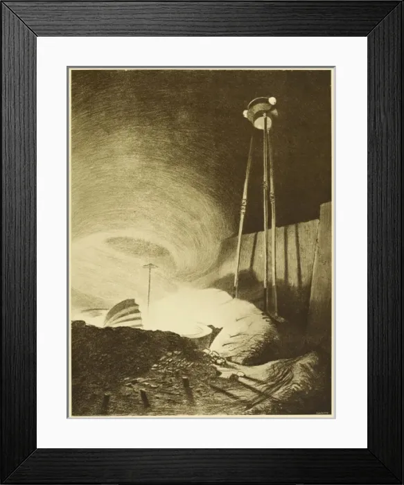 Framed Print : The War of the Worlds Framed Print : The War of the Worlds