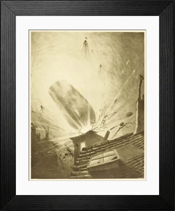 Framed Print : The War of the Worlds Framed Print : The War of the Worlds