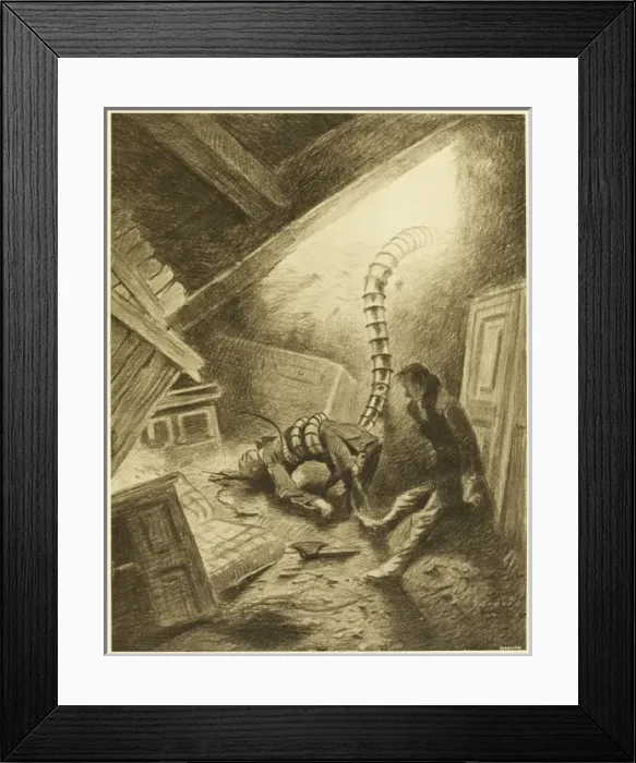 Framed Print : The War of the Worlds Framed Print : The War of the Worlds