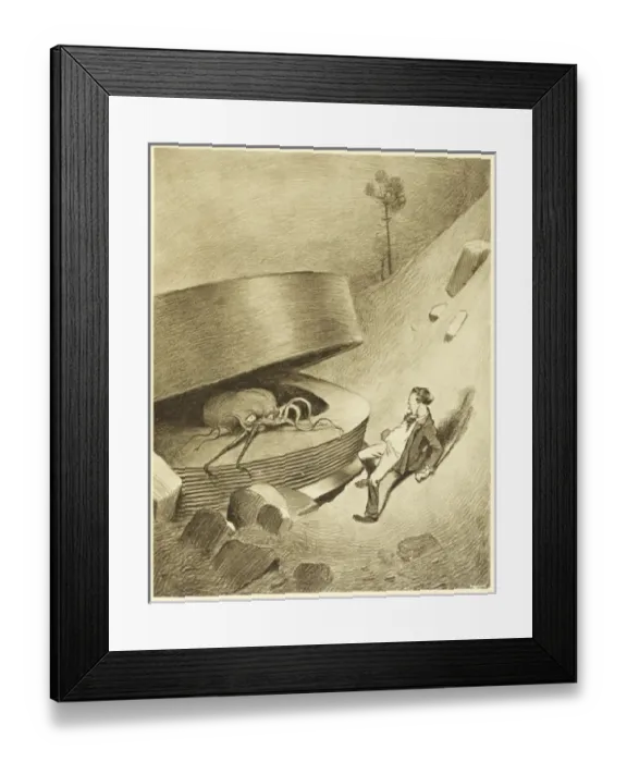 Framed Print : The War of the Worlds Framed Print : The War of the Worlds