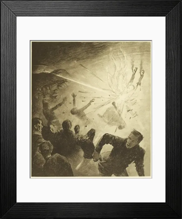Framed Print : The War of the Worlds Framed Print : The War of the Worlds