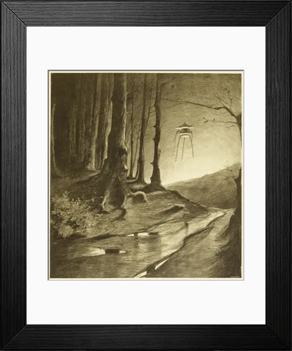 Framed Print : The War of the Worlds Framed Print : The War of the Worlds