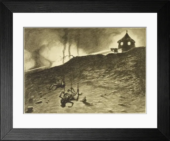Framed Print : The War of the Worlds Framed Print : The War of the Worlds