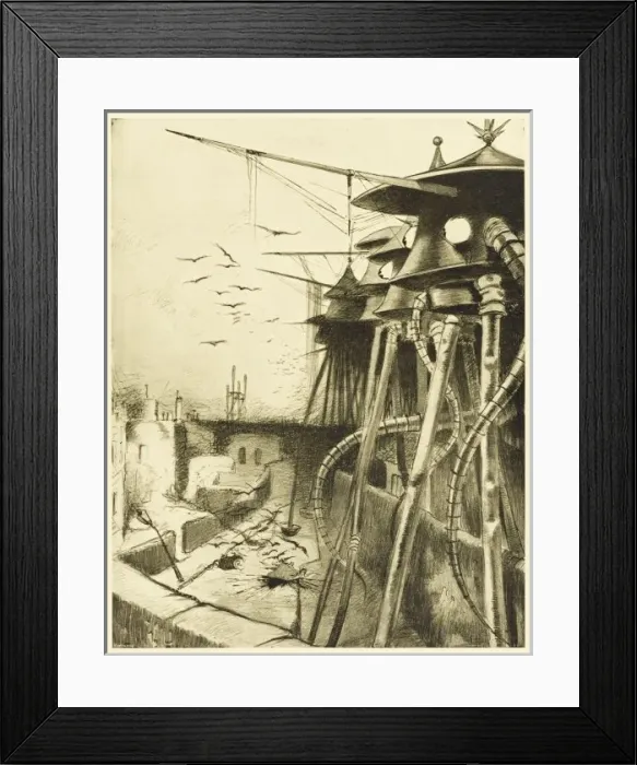 Framed Print : The War of the Worlds Framed Print : The War of the Worlds