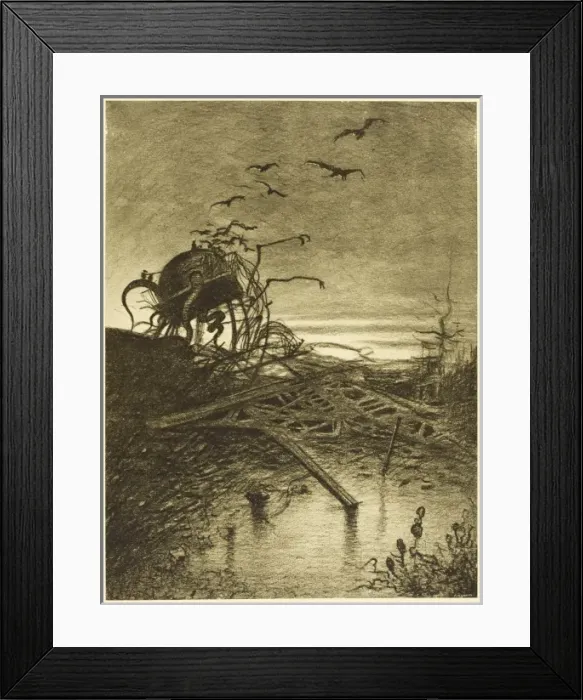 Framed Print : The War of the Worlds Framed Print : The War of the Worlds