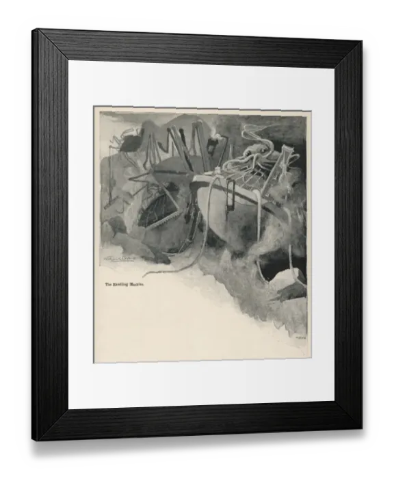 Framed Print : Books / Wells Framed Print : Books / Wells