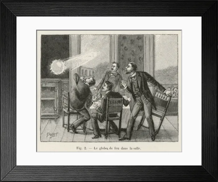Framed Print : Ball Lightning Framed Print : Ball Lightning