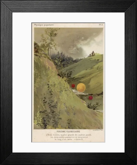 Framed Print : Ball Lightning Framed Print : Ball Lightning